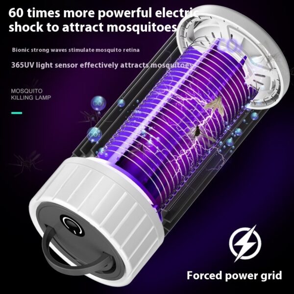 Mute Led Mosquito Killer Lamp Electric Shock Insect Killer - Image 7
